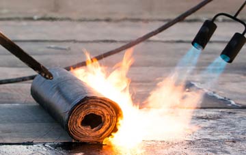 Illand asphalt flat roofing repairs