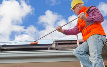 Illand soft wash roof cleaning